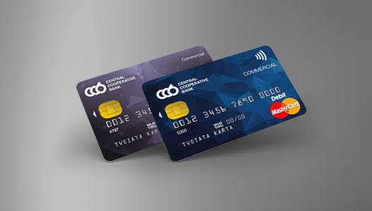 Безконтактни дебитни карти Debit Mastercard Commercial и Visa Debit Commercial 